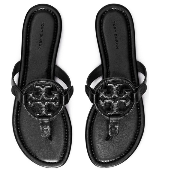 Tory Burch Shoes - New Tory Burch Miller Pave Leather Sandal
